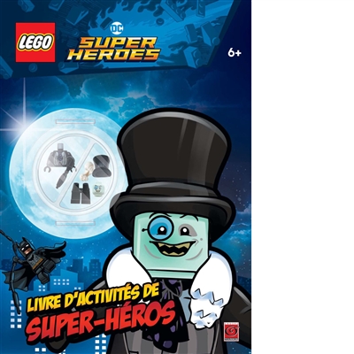 Lego DC comics super heroes : livre d'activités de super-héros