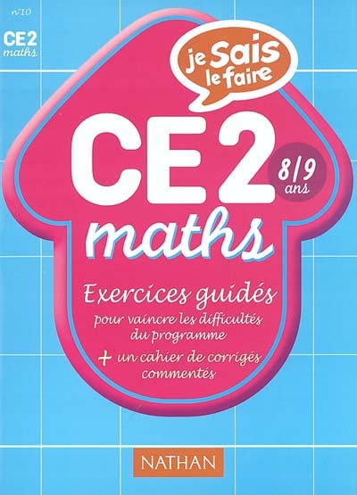 Maths CE2 : maths