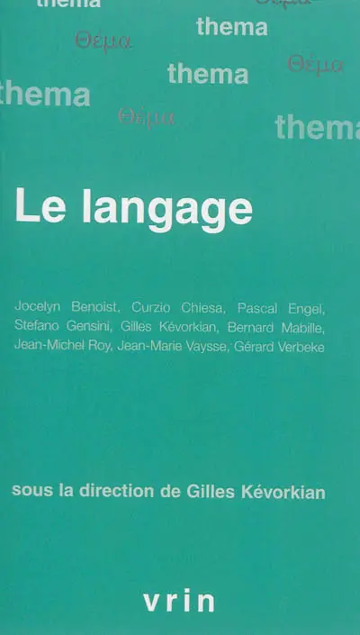 Le langage