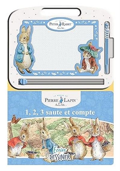 Le monde de Pierre Lapin : 1, 2, 3 saute et compte