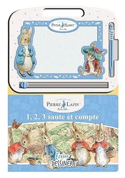 Le monde de Pierre Lapin : 1, 2, 3 saute et compte