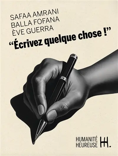 "Ecrivez quelque chose !"