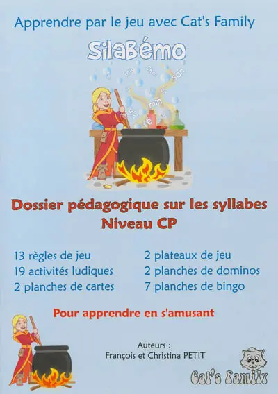 Silabémo : dossier pédagogique sur les syllabes, niveau CP