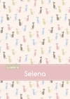 CAHIER SELENA BLANC,96P,A5...