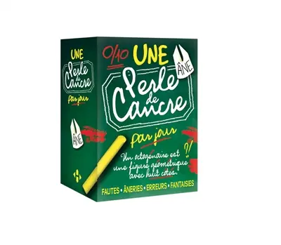 Une perle de cancre par jour : fautes, âneries, erreurs, fantaisies : 2016