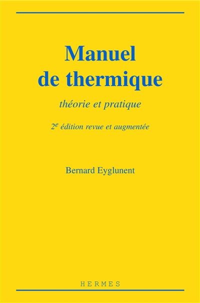 Manuel de thermique