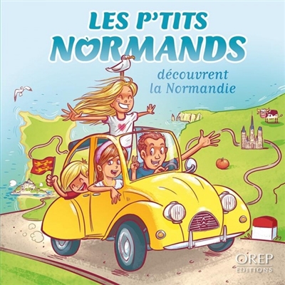 Les p'tits Normands. Les p'tits Normands découvrent la Normandie (en anglais)