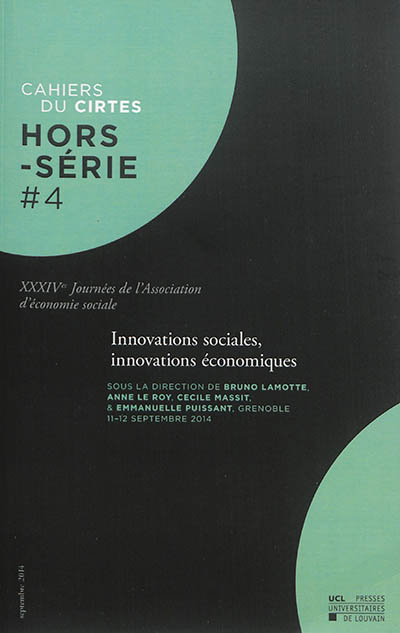 Innovations sociales, innovations économiques