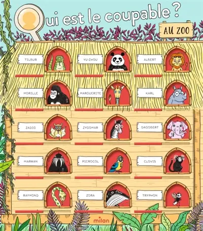 Qui est le coupable ?. Au zoo