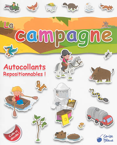 La campagne : autocollants repositionnables !