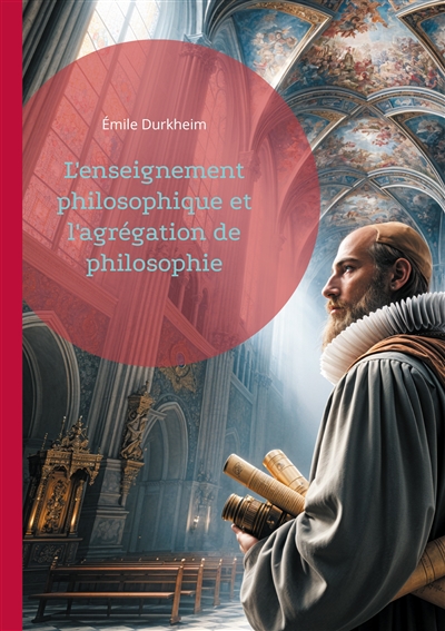 L'enseignement philosophique et l'agrégation de philosophie : Analyse de l'enseignement de la philosophie et de l'importance de l'agrégation selon Emile Durkheim