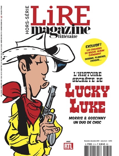 lire, hors série. l'histoire secrète de lucky luke : morris & goscinny, un duo de choc