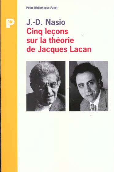 Cinq leçons sur la théorie de Jacques Lacan