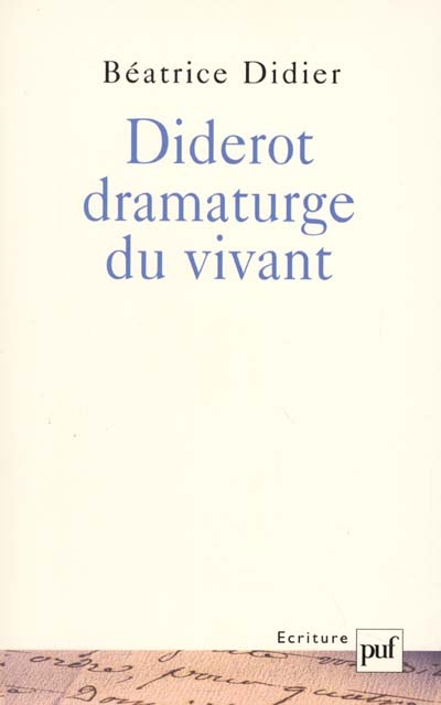Diderot dramaturge du vivant