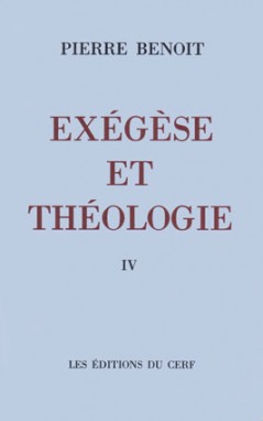 Exégèse et théologie. Vol. 4