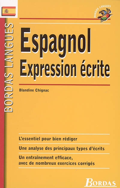 Espagnol, expression écrite