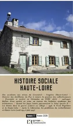 Histoire sociale Haute-Loire, n° 17