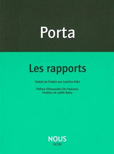 Les rapports
