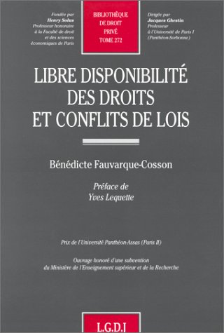 Libre disponibilité des...