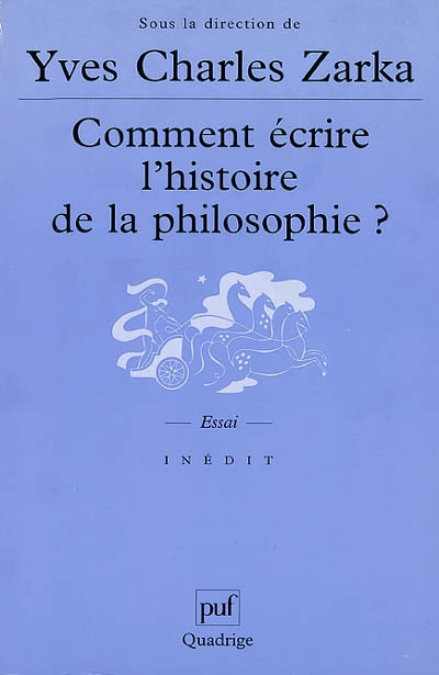 Comment écrire l'histoire de la philosophie ?