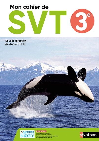 Les cahiers de SVT, 3e,...