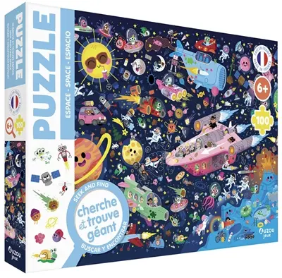 Puzzle cherche et trouve : Espace Puzzle cherche et trouve : Espace
