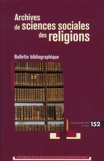Archives de sciences sociales des religions, n° 151. Fondation de lieux de culte
