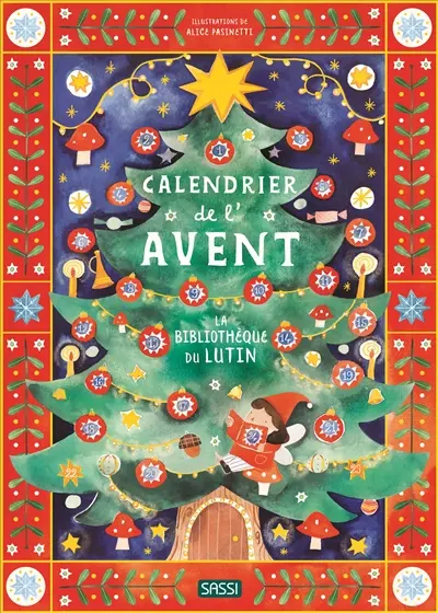 Calendrier de l'Avent : la bibliothèque du lutin