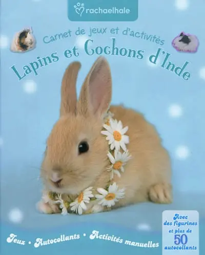 Lapins et cochons d'Inde : jeux, autocollants, activités manuelles