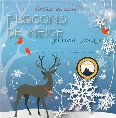 Flocons de neige : un livre pop-up