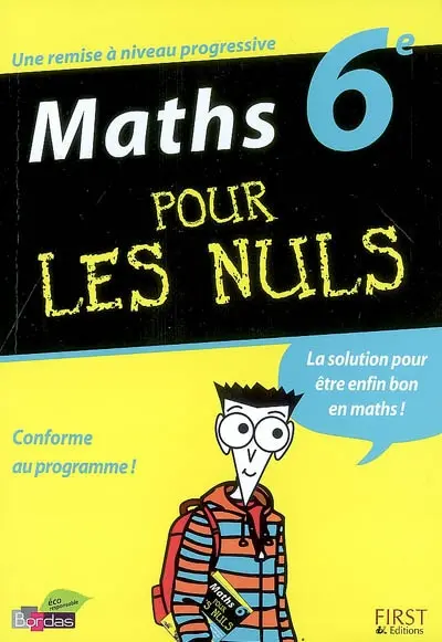 Maths 6e pour les nuls