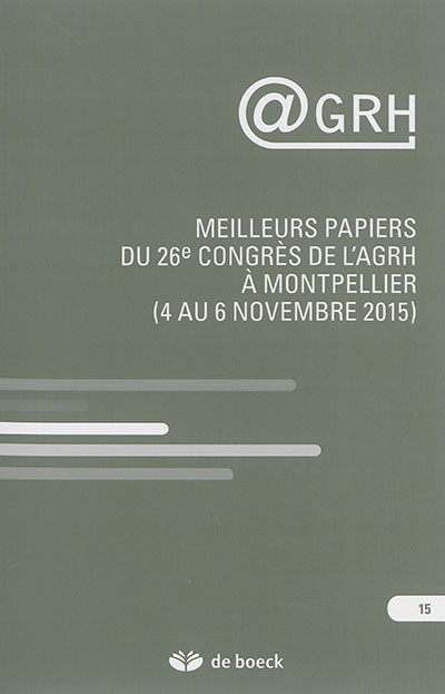 @GRH, n° 15. Meilleurs...