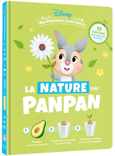 La nature avec Panpan : 12 pas à pas pour découvrir la nature