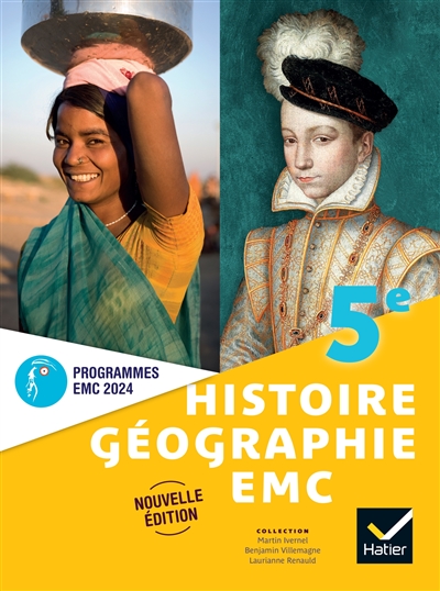 Histoire géographie, EMC 5e, cycle 4 : programmes EMC 2024