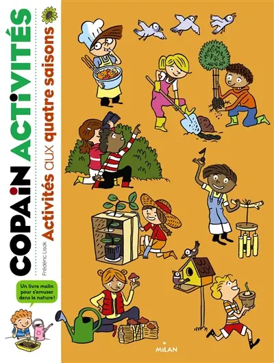 Activités aux quatre saisons : un livre malin pour s'amuser dans la nature !