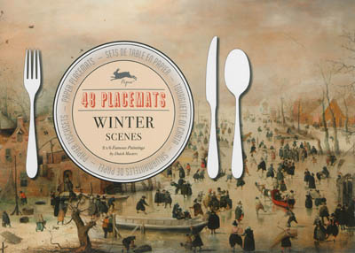 Winter scenes : 48 placemats