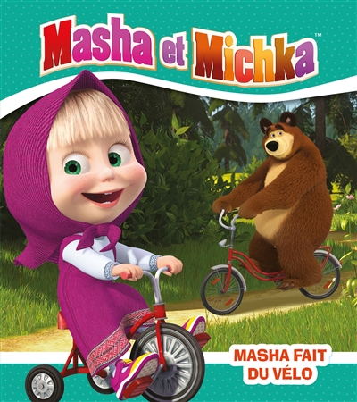 Masha fait du vélo