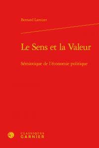 Le sens et la valeur : sémiotique de l'économie politique