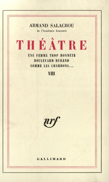 Théâtre. Vol. 8