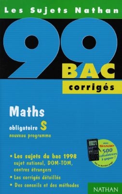 Maths obligatoire S, bac 99