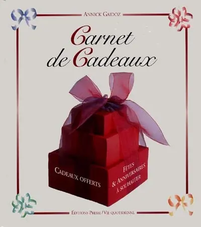 Carnets de cadeaux