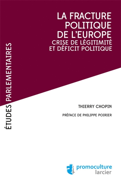 La fracture politique de l'Europe : crise de légitimité et déficit poitique