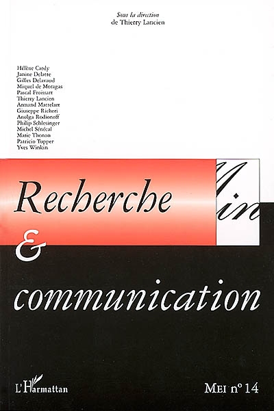 MEI Médiation et information, n° 14. Recherche et communication