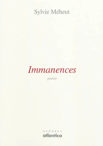 Immanences