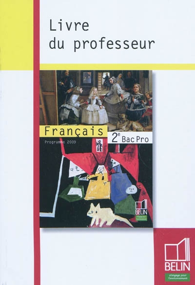 Français 2de bac pro : livre du professeur