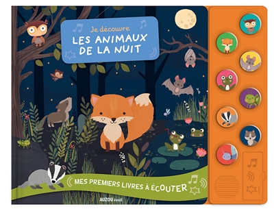 je découvre les animaux de la nuit