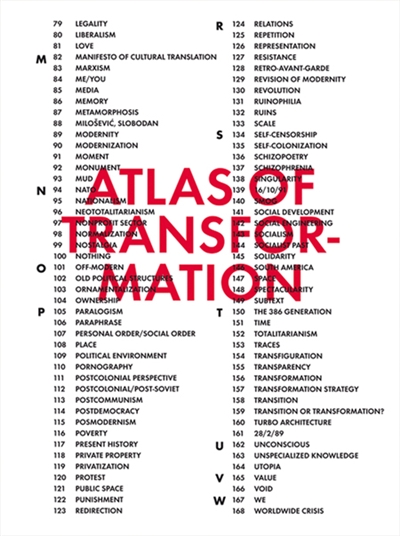 Atlas of transformation