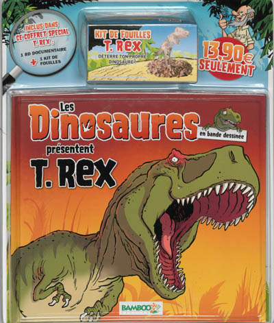 Les dinosaures en bande dessinée présentent : T.rex