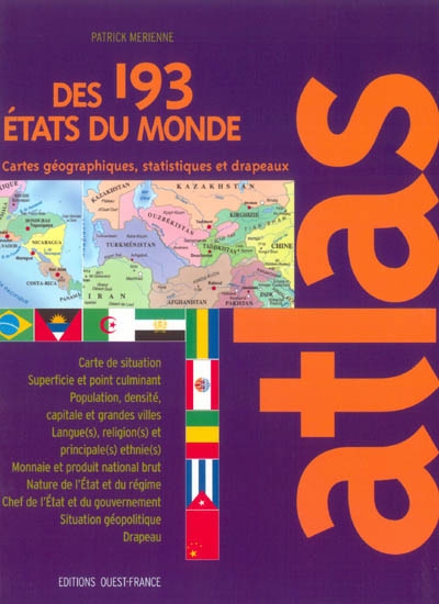 Atlas des 193 états du monde