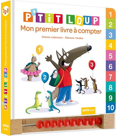 p'tit loup : mon premier livre à compter